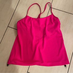 BRAND NEW NIKE ESSENTIALS LAYERED TANKINI SWIM TOP